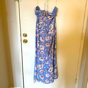 NWT! Abercrombie and fitch floral maxi dress size L